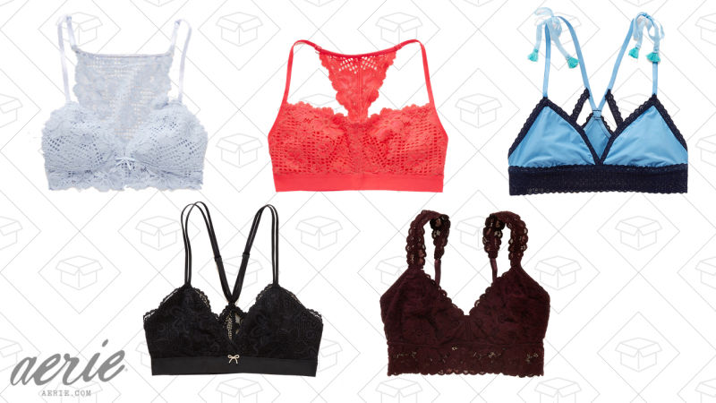 Two for $15 bralettes with code BRALETTESALE